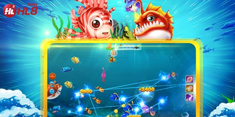 Người chơi tham gia game Bắn Cá Online tại HL8